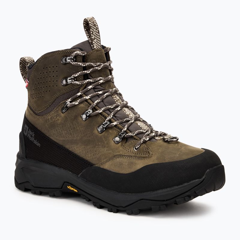 Pánske trekové topánky Jack Wolfskin Terraquest Arctic Texapore Mid cold coffee