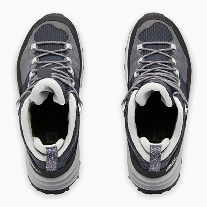 Dámska trekingová obuv Jack Wolfskin Cyrox Texapore Mid graphite 12