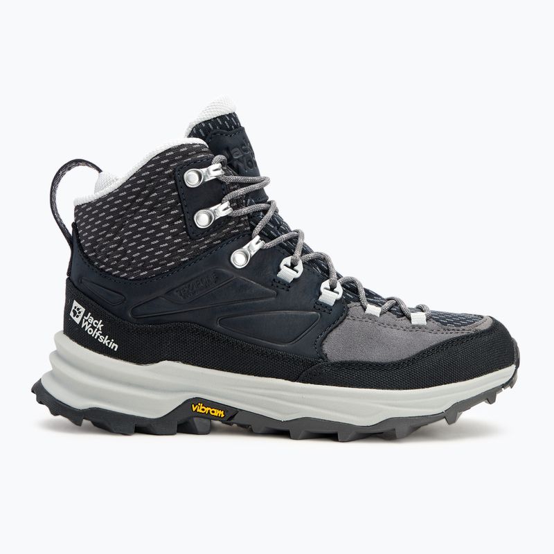Dámska trekingová obuv Jack Wolfskin Cyrox Texapore Mid graphite 2