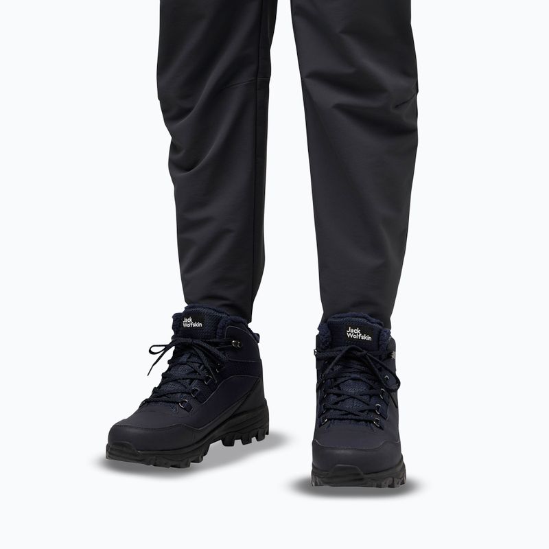 Pánske topánky Jack Wolfskin Everquest Texapore Mid dark navy 10