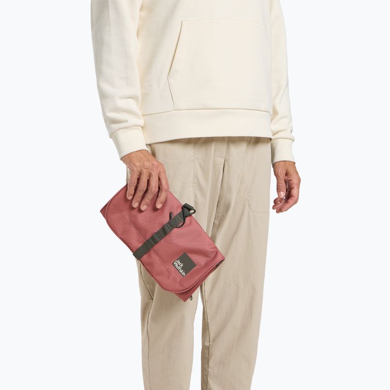 Kozmetická taška Jack Wolfskin Konya Waschsalon mineral red 3