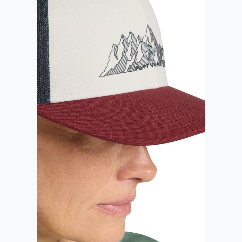 Šiltovka Jack Wolfskin Brand mountain cotton white 5