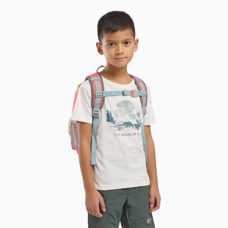 Detský batoh Jack Wolfskin Erlebnis 11 l sunset coral 10