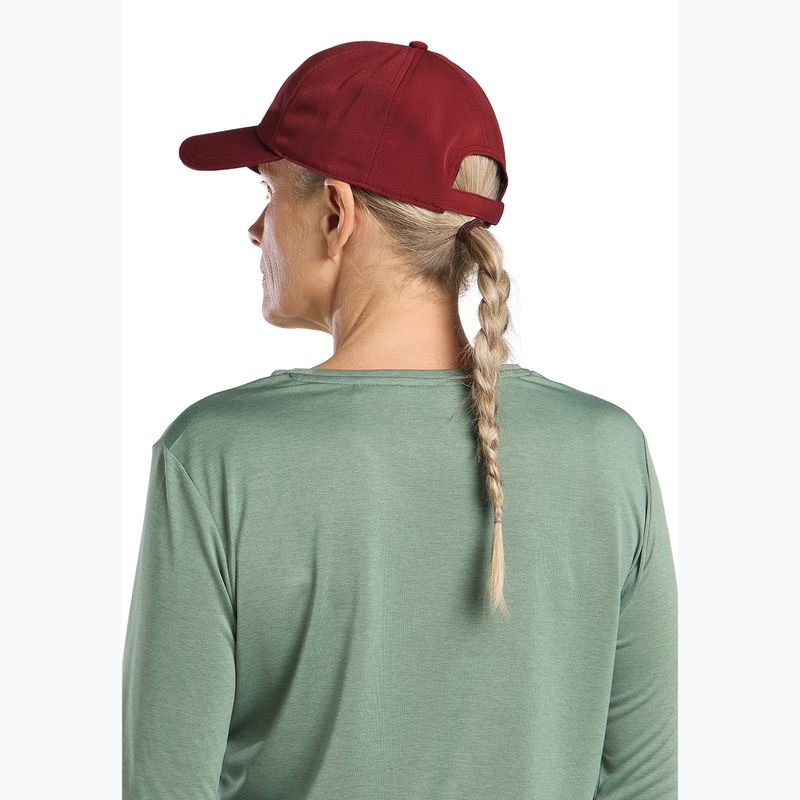 Šiltovka Jack Wolfskin Baseball Cap deep ruby 4