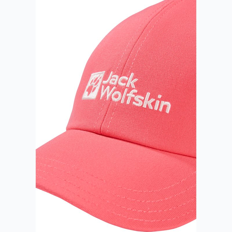 Detská šiltovka Jack Wolfskin sunset coral 4