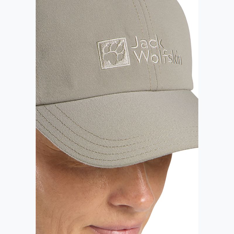 Šiltovka Jack Wolfskin Baseball Cap stone 5