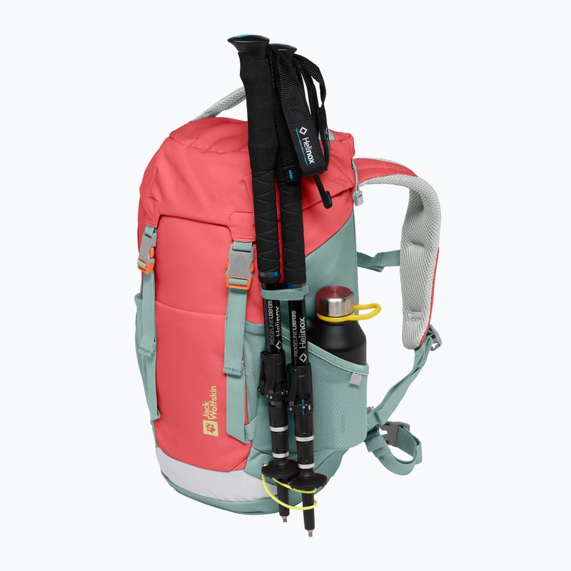 Detský turistický batoh Jack Wolfskin Waldspieler 20 l sunset coral 3