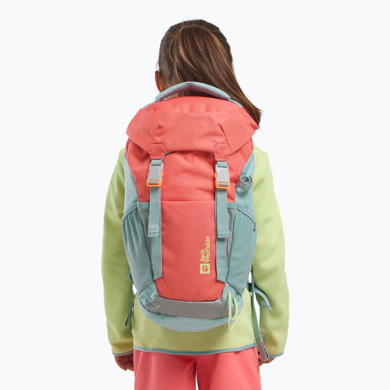 Detský turistický batoh Jack Wolfskin Waldspieler 20 l sunset coral 9