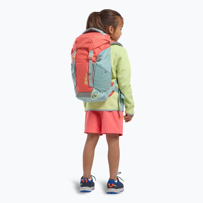 Detský turistický batoh Jack Wolfskin Waldspieler 20 l sunset coral 10