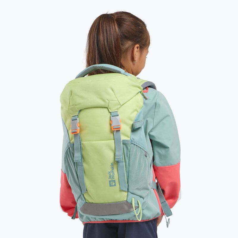 Detský turistický batoh Jack Wolfskin Waldspieler 20 l cool matcha 10