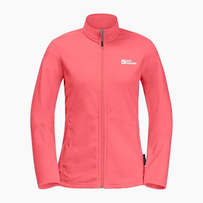 Dámska fleecová mikina Jack Wolfskin Taunus Fz sunset coral 8