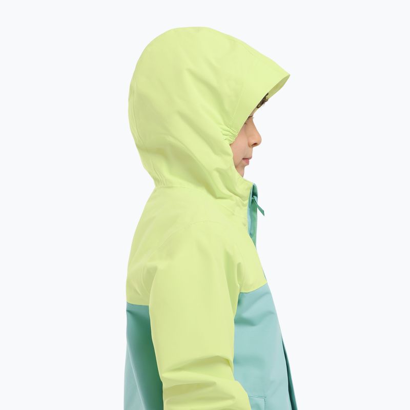 Detská bunda do dažďa Jack Wolfskin Tucan soft jade 4