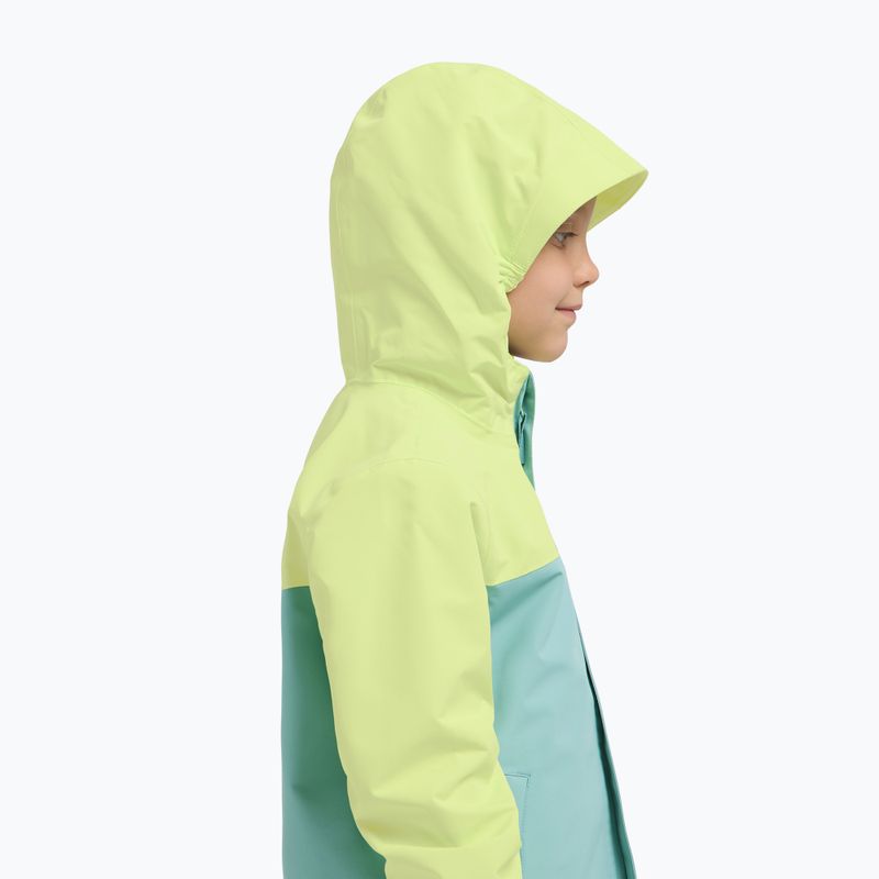 Detská bunda do dažďa Jack Wolfskin Tucan soft jade 11