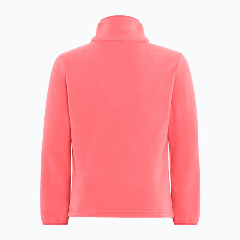 Detská fleecová mikina Jack Wolfskin Taunus sunset coral 2