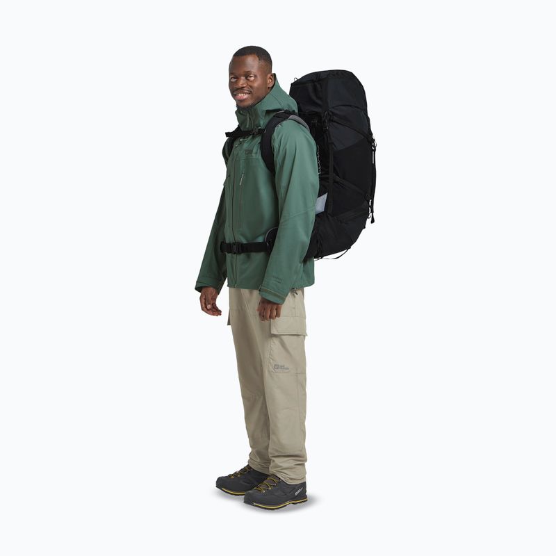 Trekingový batoh Jack Wolfskin Trailflair Pro 60 l black 17