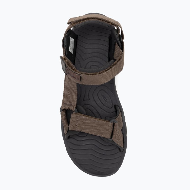Pánske sandále Jack Wolfskin Lakewood Ride cold coffee 5