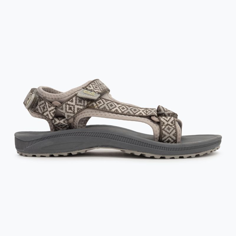 Dámske sandále Jack Wolfskin Wave Breaker cold coffee 2