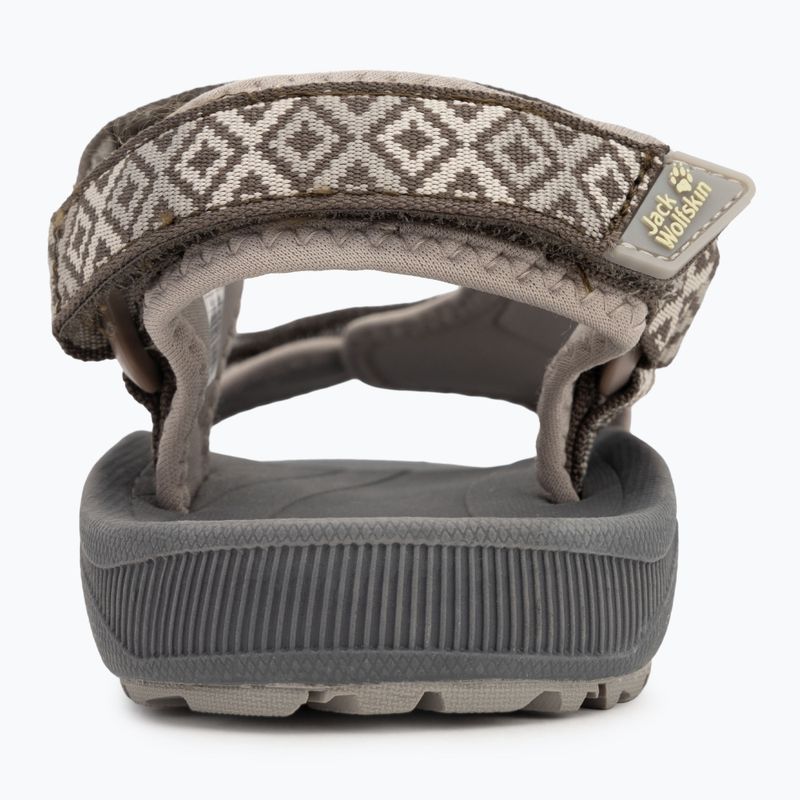 Dámske sandále Jack Wolfskin Wave Breaker cold coffee 6