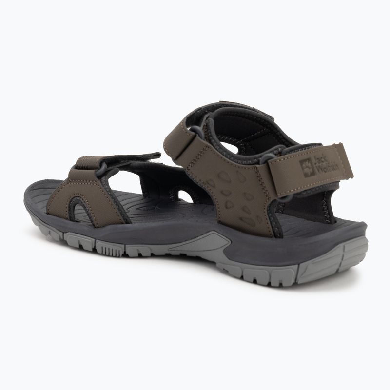 Pánske sandále Jack Wolfskin Lakewood Cruise cold coffee 3