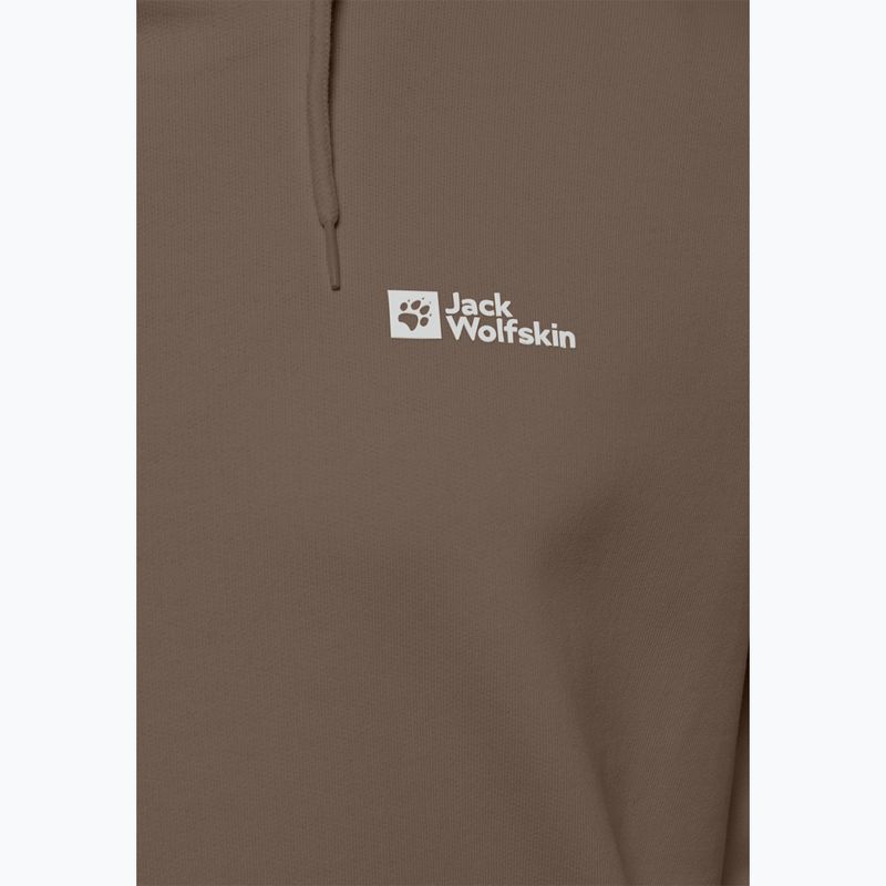 Pánska mikina Jack Wolfskin Essential Hoodie cold coffee 9