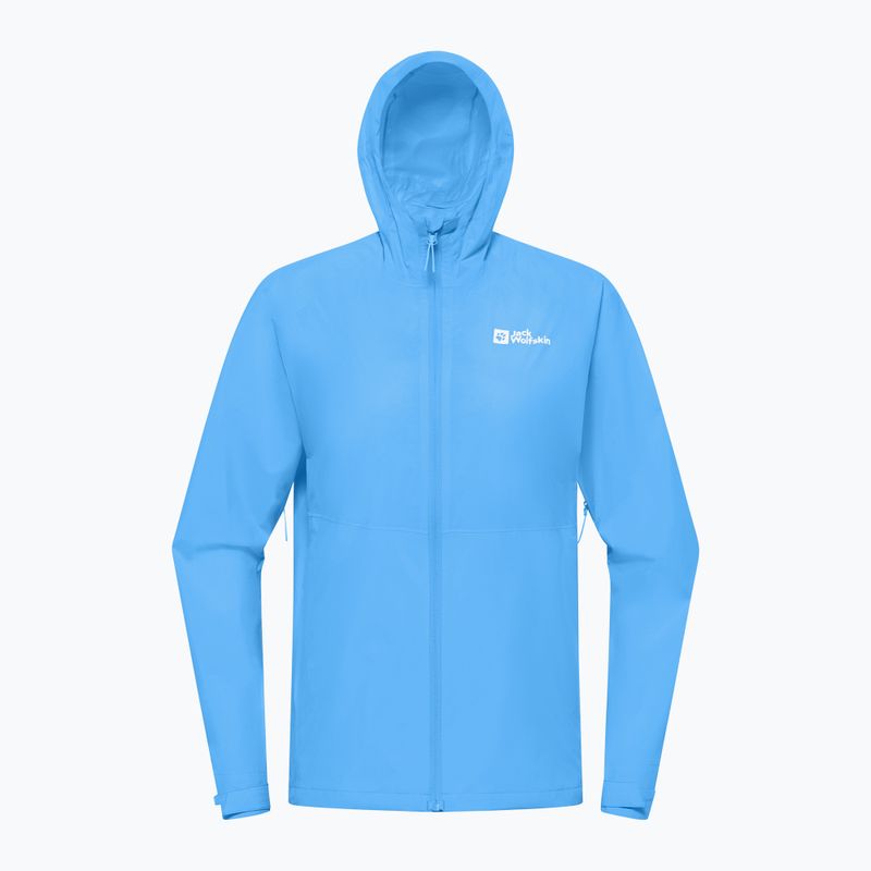 Dámska bunda do dažďa Jack Wolfskin Prelight 2.5L LT mid blue 8