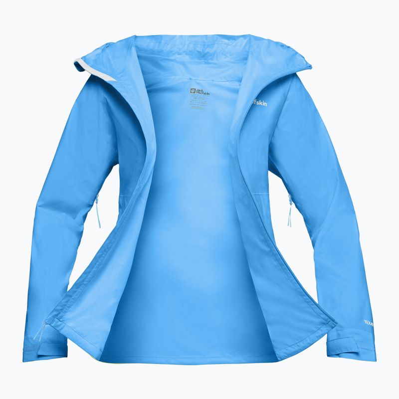 Dámska bunda do dažďa Jack Wolfskin Prelight 2.5L LT mid blue 10