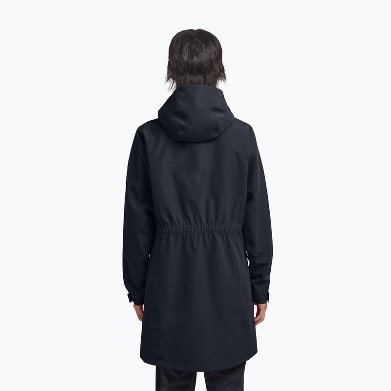 Dámsky kabát do dažďa Jack Wolfskin Terraview 2L dark navy 3