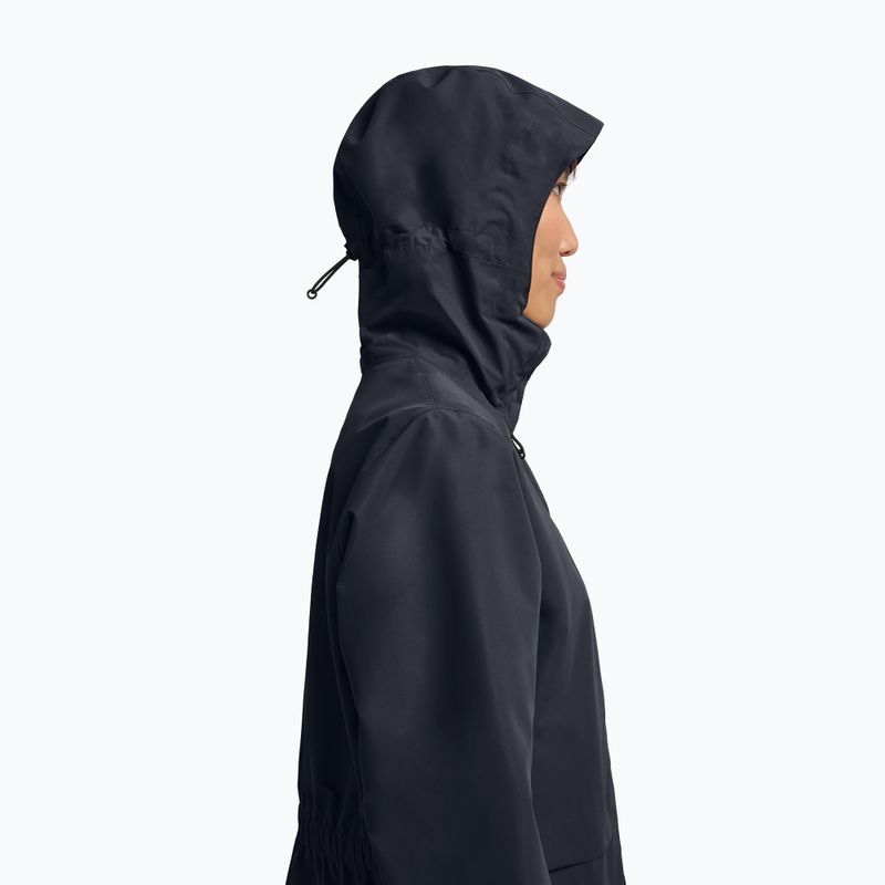 Dámsky kabát do dažďa Jack Wolfskin Terraview 2L dark navy 4