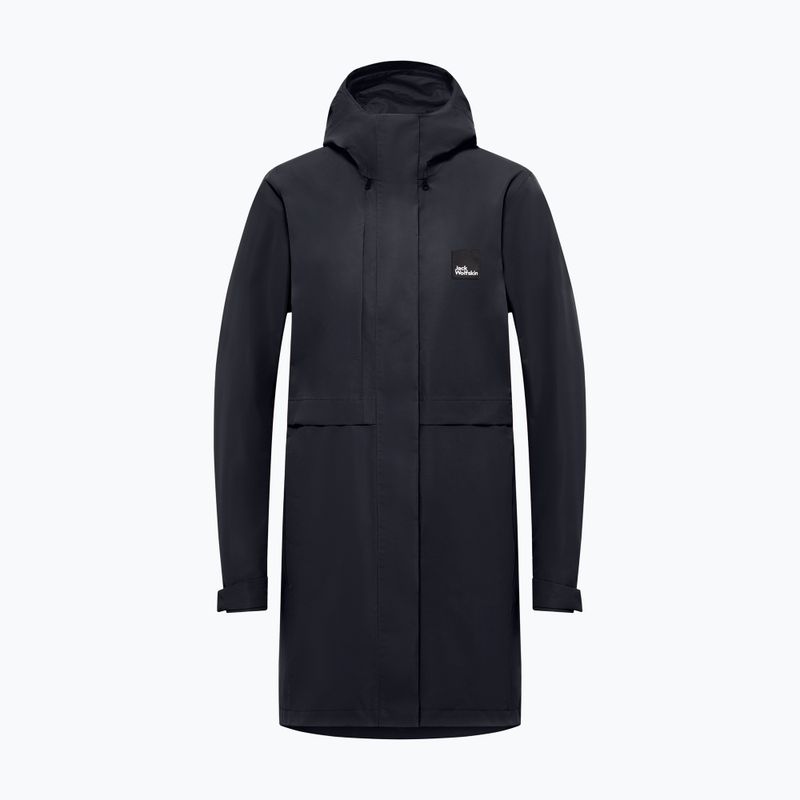 Dámsky kabát do dažďa Jack Wolfskin Terraview 2L dark navy 7