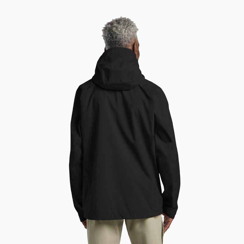 Pánska bunda do dažďa Jack Wolfskin Tempest 2l black 3