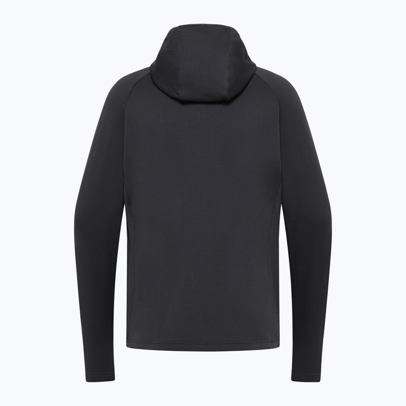 Pánska fleecová mikina Jack Wolfskin Kolbenberg s kapucňou a celozipsom Phantom 10