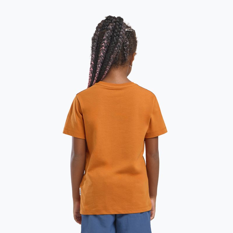 Detské tričko Jack Wolfskin Graphic Cotton T print soft amber 6