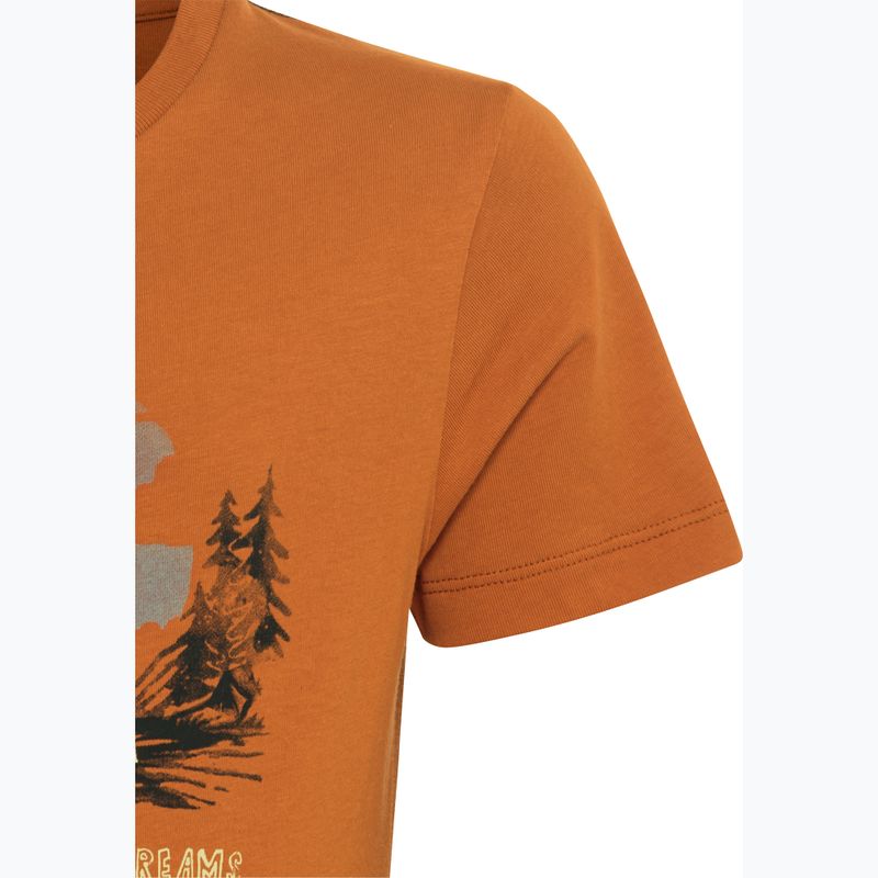Detské tričko Jack Wolfskin Graphic Cotton T print soft amber 9