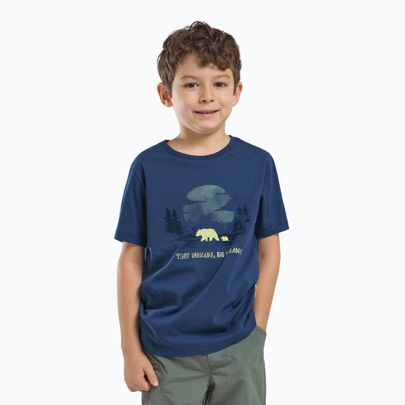 Detské tričko Jack Wolfskin Graphic Cotton T print evening sky 5