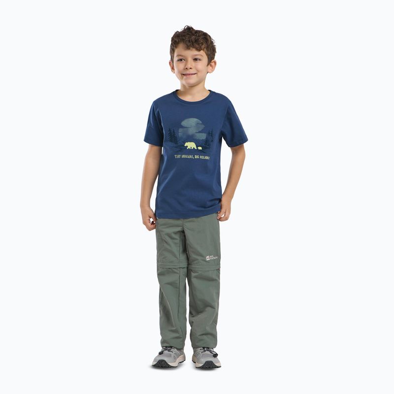 Detské tričko Jack Wolfskin Graphic Cotton T print evening sky 7