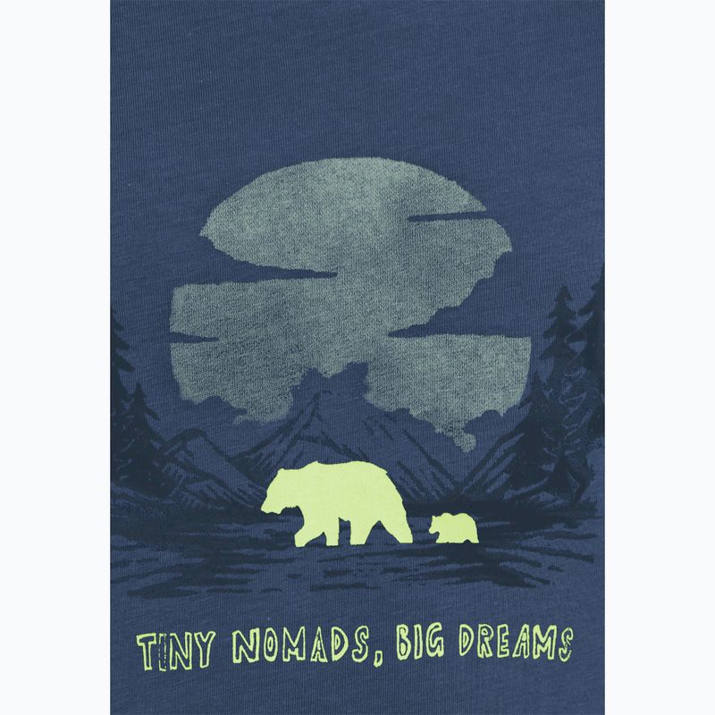 Detské tričko Jack Wolfskin Graphic Cotton T print evening sky 12