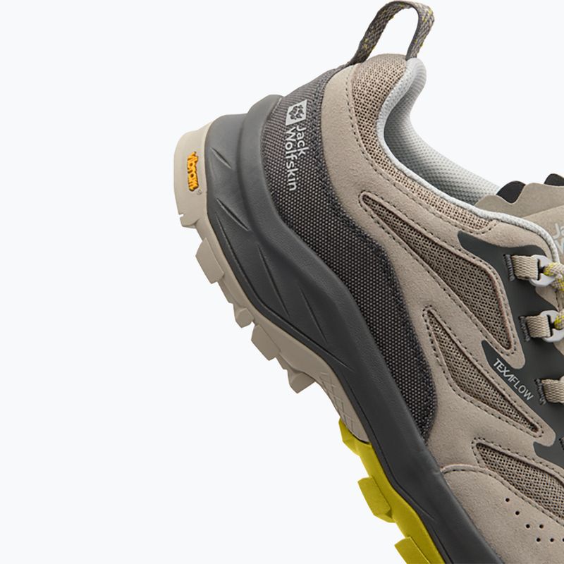 Pánske turistické topánky Jack Wolfskin Cyrox Vent Low chartreuse 11