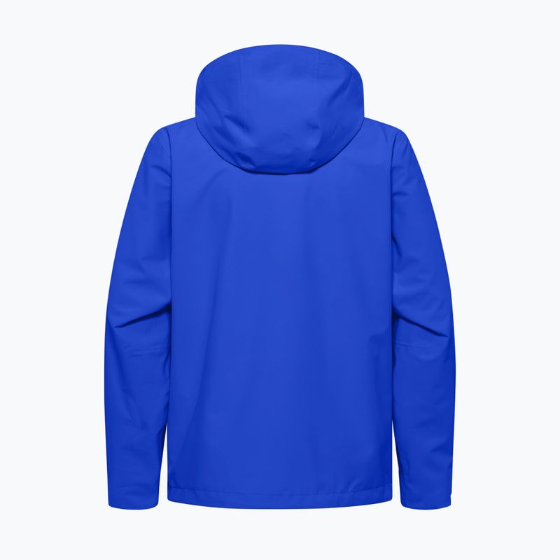 Pánska bunda do dažďa Jack Wolfskin Trailtime 2L vibrant blue 9