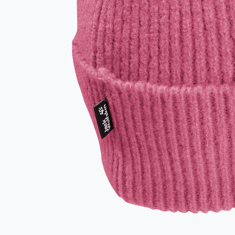 Zimná čiapka Jack Wolfskin Fuzzy bubblegum 3