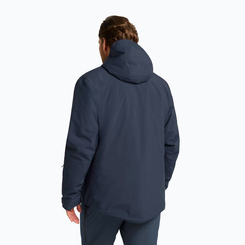 Pánska lyžiarska bunda Jack Wolfskin Flowline Pro 2L Ins midnight sky 3