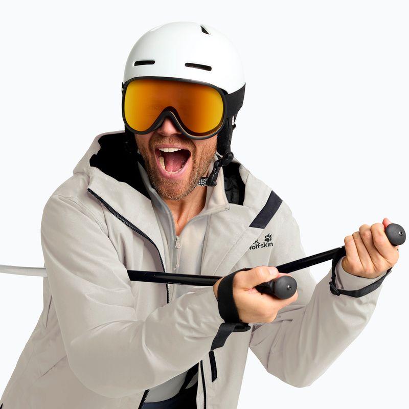Pánska lyžiarska bunda Jack Wolfskin Flowline Pro 2L Ins pale sand 5