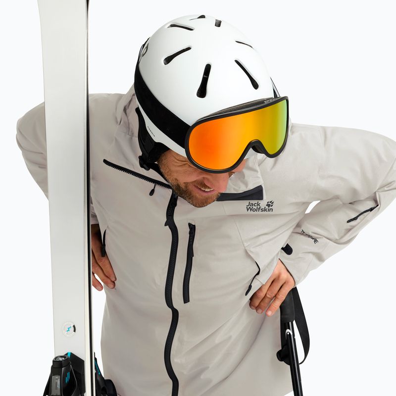 Pánska lyžiarska bunda Jack Wolfskin Flowline Pro 2L Ins pale sand 6