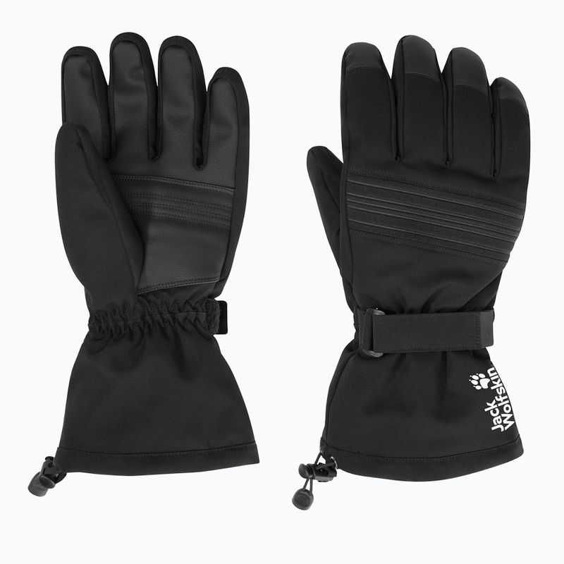 Lyžiarske rukavice Jack Wolfskin Ins Ski black
