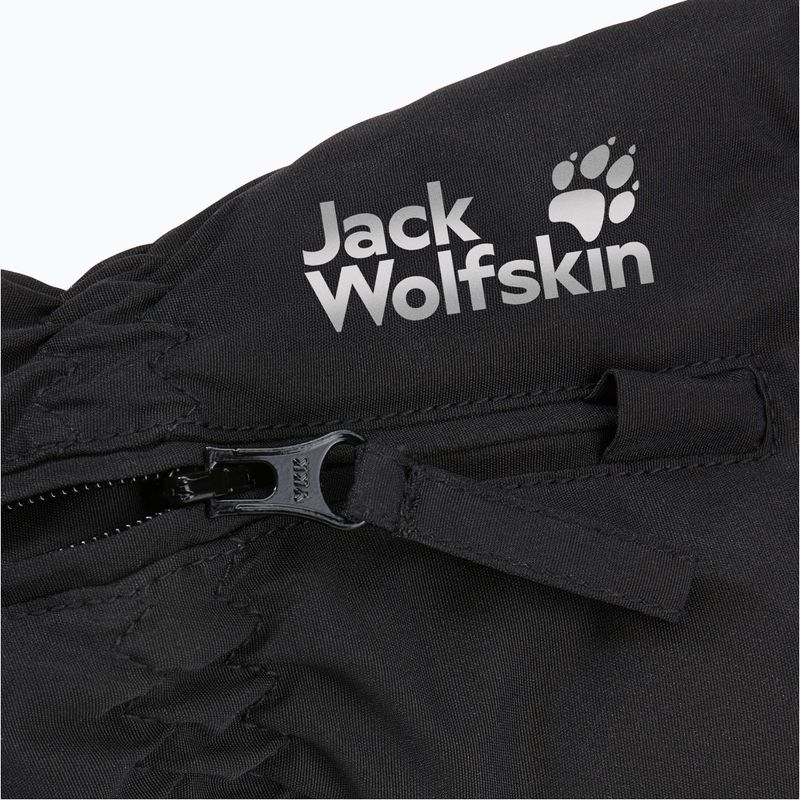 Detské trekingové rukavice Jack Wolfskin Easy Zip black 6