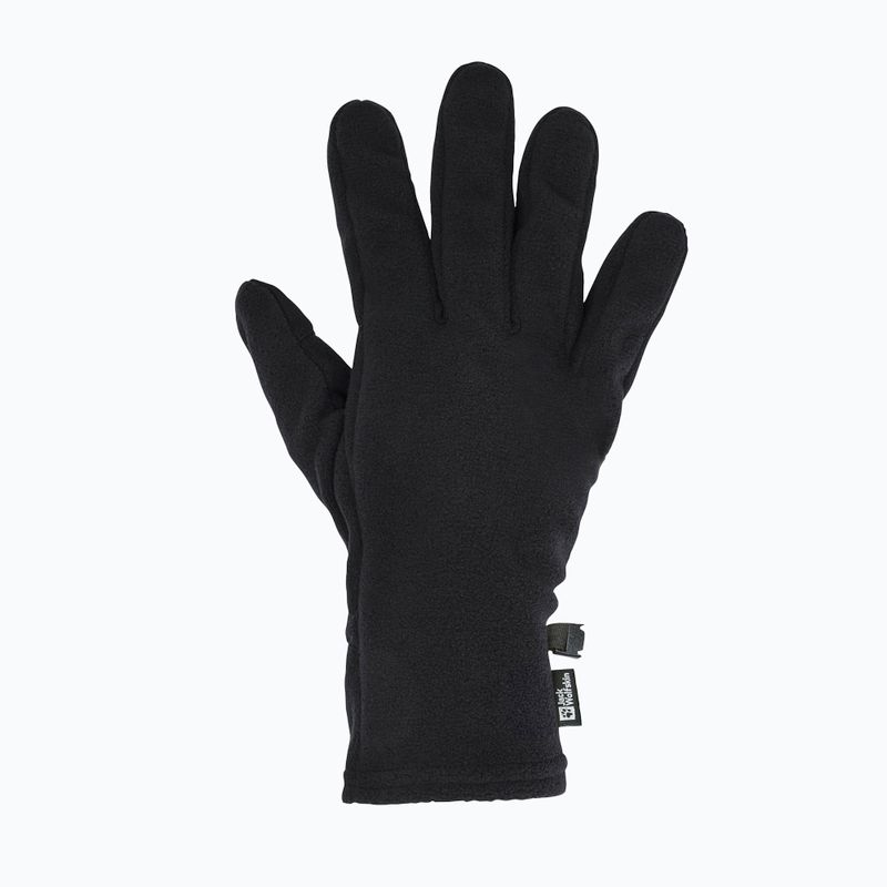 Trekingové rukavice Jack Wolfskin Real Stuff black 3