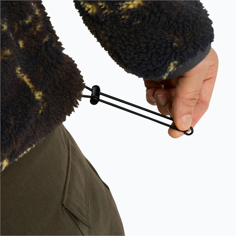 Pánska trekingová mikina Jack Wolfskin Stone Lite Aop lichen peat 6