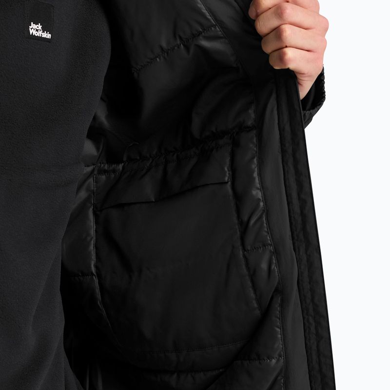 Pánska bunda do dažďa  Jack Wolfskin Pamir black 6