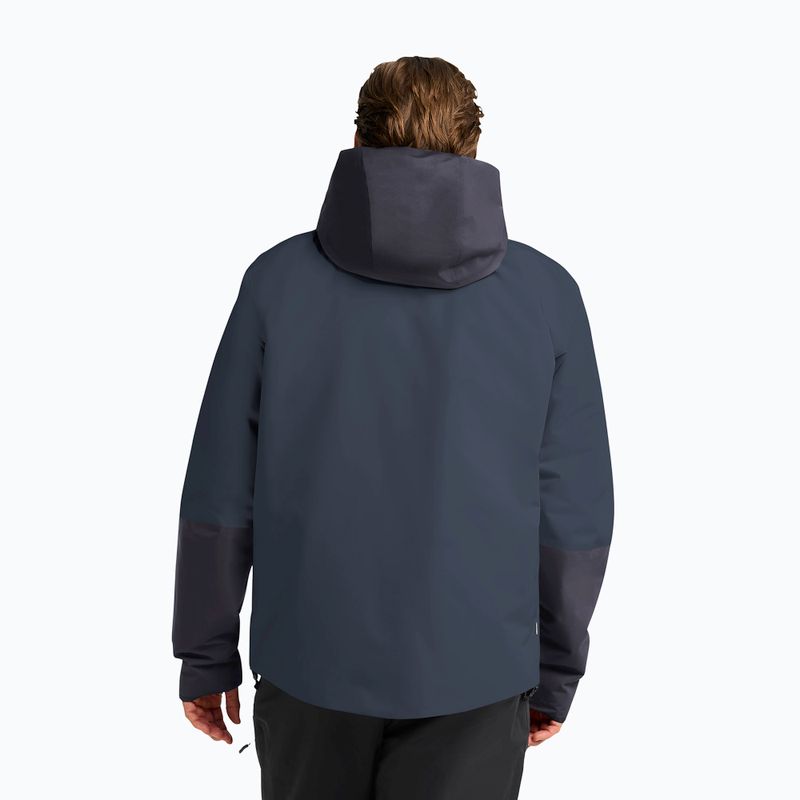 Pánska lyžiarska bunda Jack Wolfskin Flowline 2L Ins midnight sky 3
