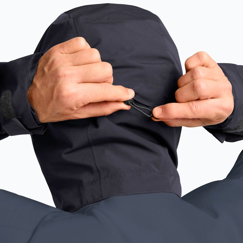 Pánska lyžiarska bunda Jack Wolfskin Flowline 2L Ins midnight sky 4