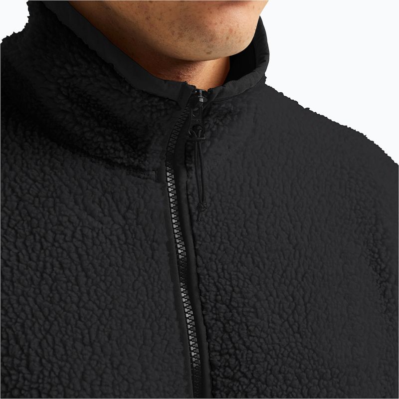 Pánska trekingová mikina Jack Wolfskin Stone Lite black 4